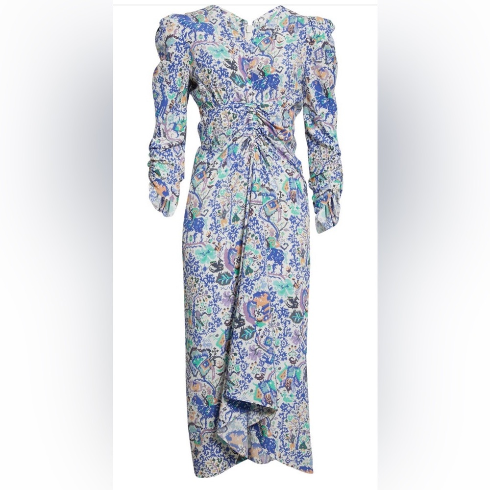 NWOT Isabel Marant Albi dress dot print 40fr
